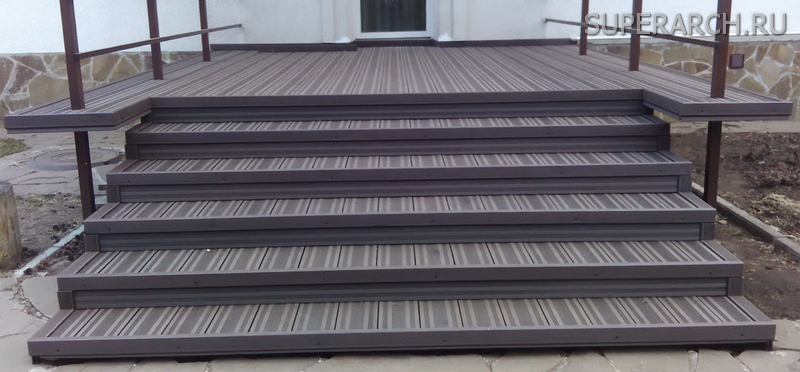 Prednosti upotrebe vanjskih stepenica iz WPC-a