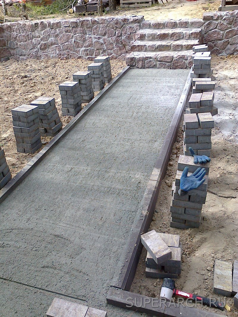 Плитка на бетон