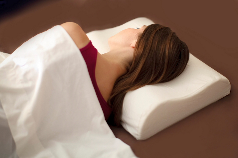 Сон на ортопедической подушке