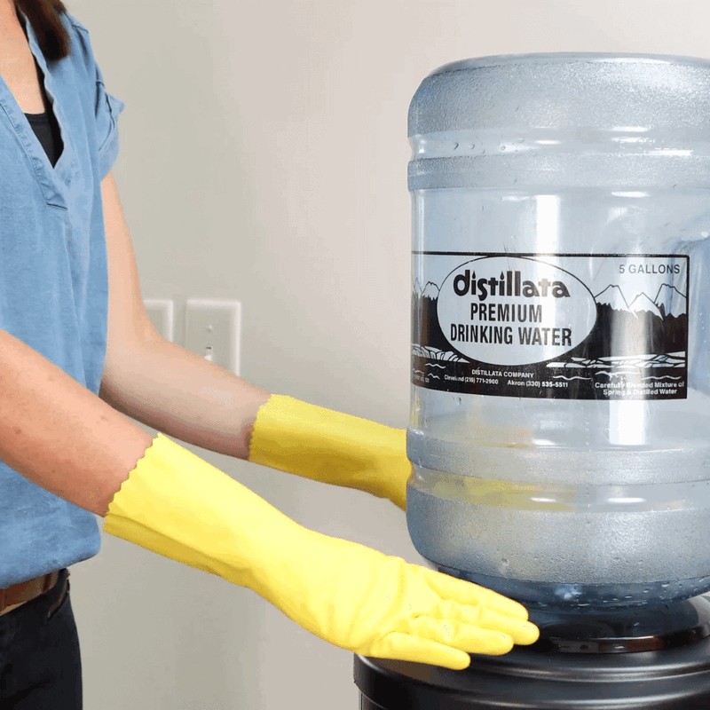 10 шагов: чистим кулер для воды в домашних условиях